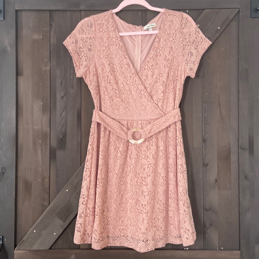 Speechless Pink Mini Dress , size L